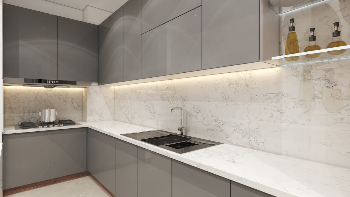 Fugen Stone Arabescato Quartz - Hampshire - Farnborough