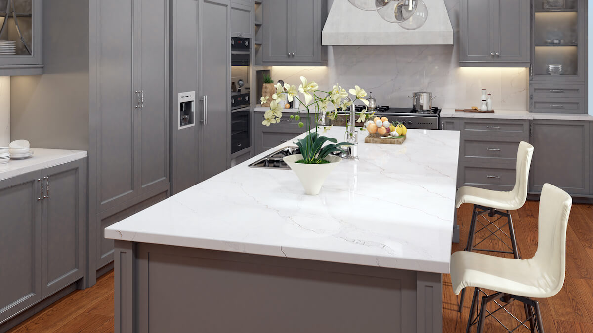 Fugen Stone Calacatta Oro Quartz - Suffolk - Southwold