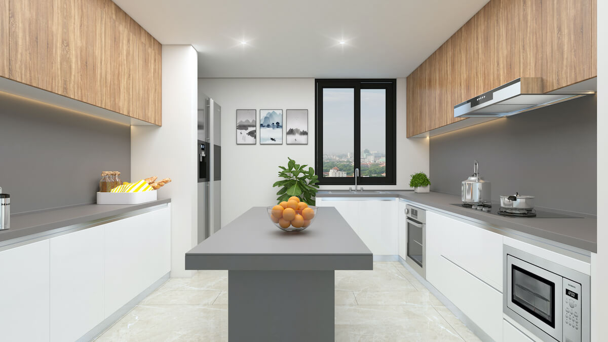 Fugen Stone Light Grey Quartz - suffolk