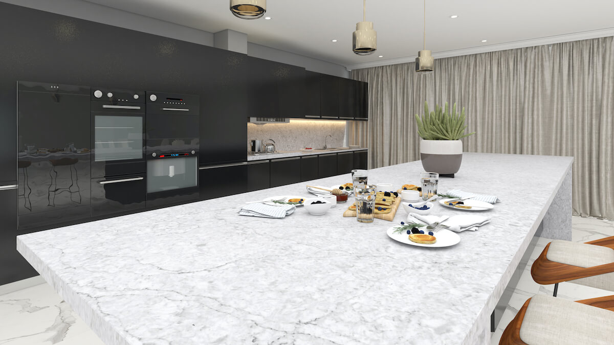 Fugen Stone Carrara Pulido Quartz - London - Watford
